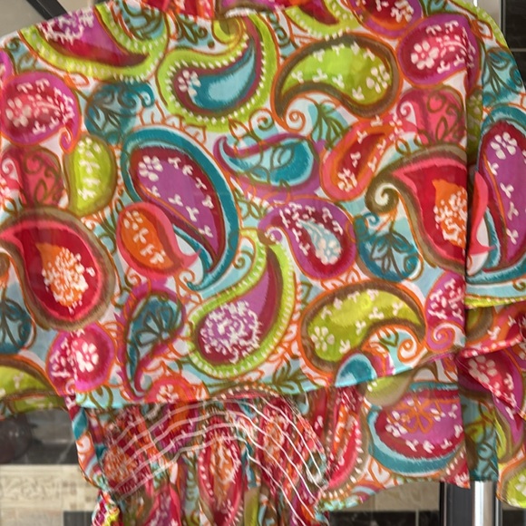 Trina Turk swim coverup, size M, like new condition, worn once. - Picture 5 of 7